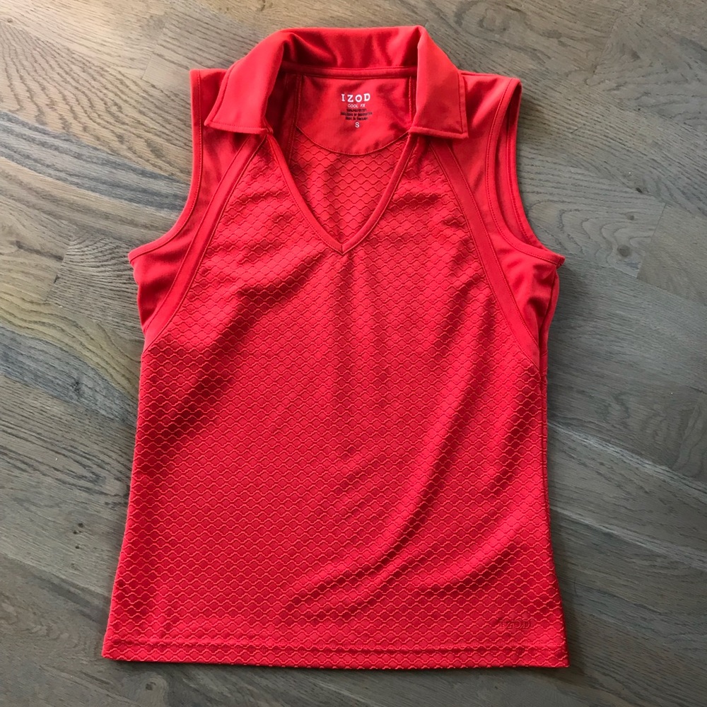 Ladies Izod Cool FX Sleeveless Polo - Small